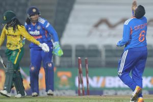 Deepti Sharma's record-breaking fifer leads India to 14-run win over South Africa after hat-trick of defeats SportsTak