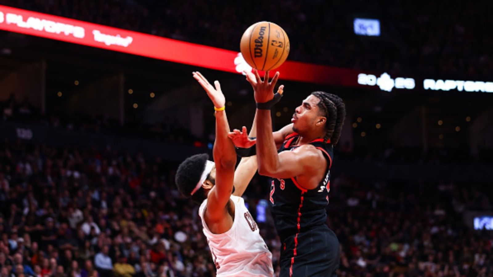 Cavaliers vs Raptors NBA Playoffs Game 4 schedule: Date, time, live stream, and more Raptors vs Cavaliers in the frame (Image via Getty)