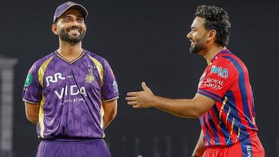 IPL 2026: LSG elect to bowl against KKR with one big change; know playing XIs KKR skipper Ajinkya Rahane (L) and LSG captain Rishabh Pant in frame. (X)