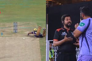 Watch: Angkrish Raghuvanshi’s controversial 'Obstructing the Field' dismissal triggers chaos in LSG vs KKR clash SportsTak