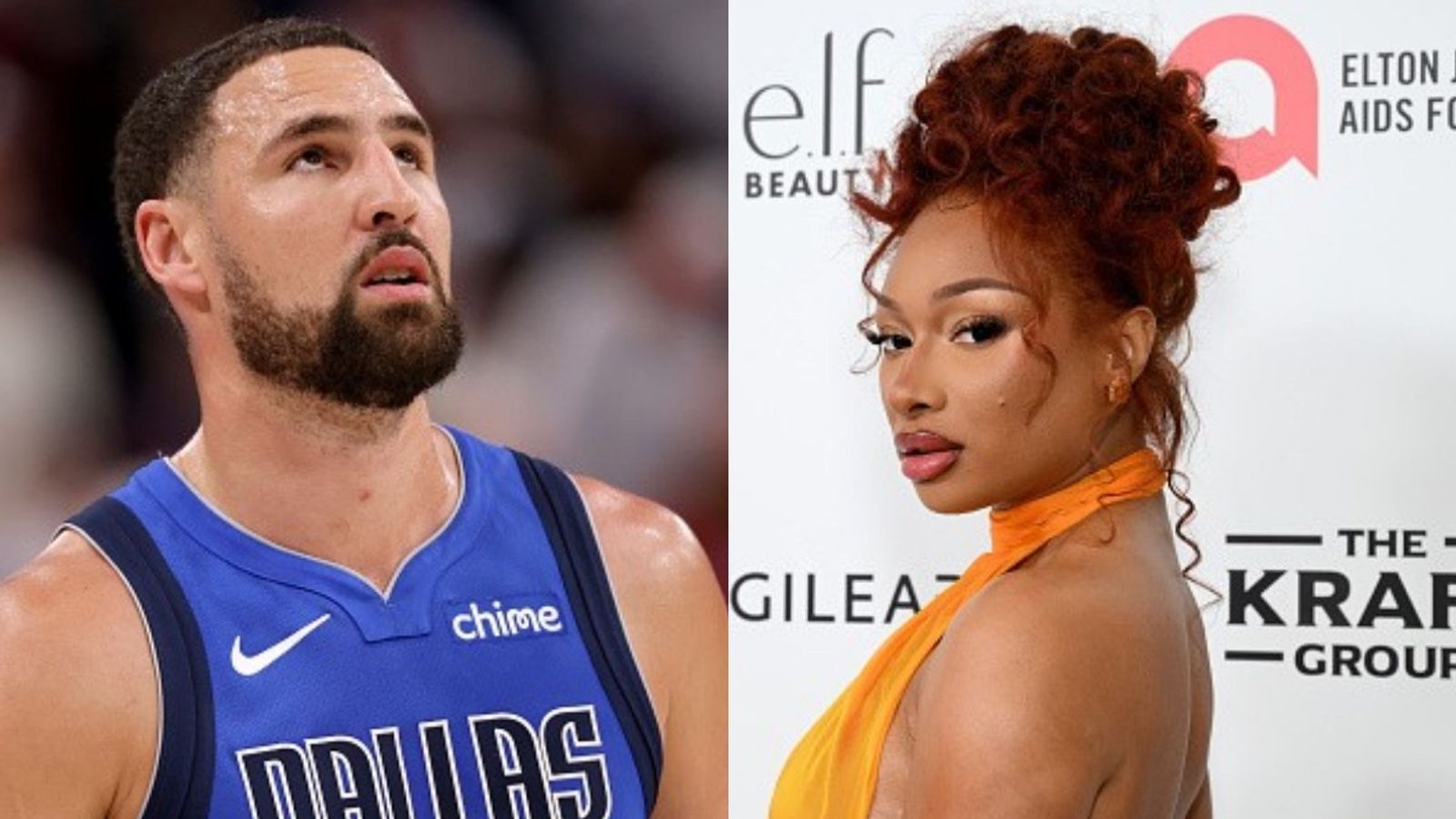 Did Mavericks' Klay Thompson really cheat on Megan Thee Stallion? American rapper's cryptic post goes viral Klay Thompson, Megan Thee Stallion in the frame (Images via Getty)