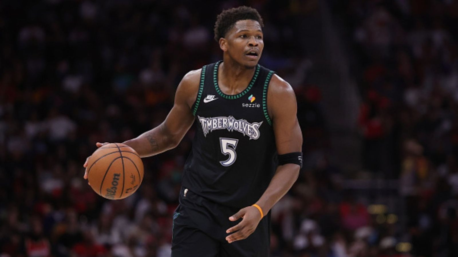 Bad news for Timberwolves; concerning update on Anthony Edwards' injury amid NBA Playoffs Anthony Edwards in the frame (Image via Getty)