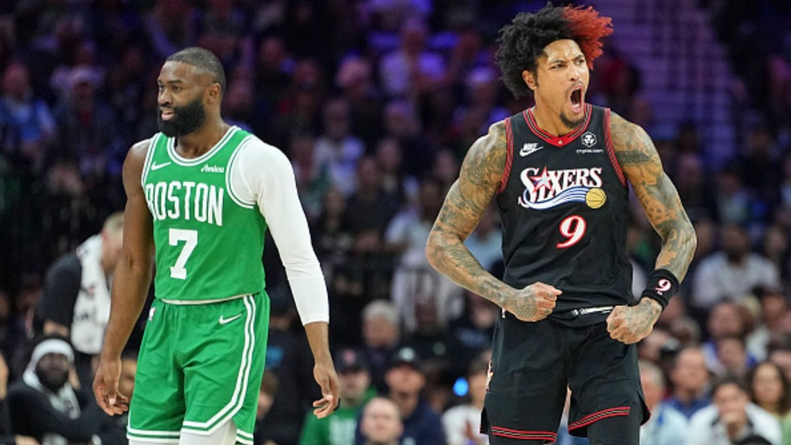 Celtics vs 76ers NBA Playoffs Game 4 schedule: Date, time, live stream, and more Celtics vs 76ers in the frame (Image via Getty)