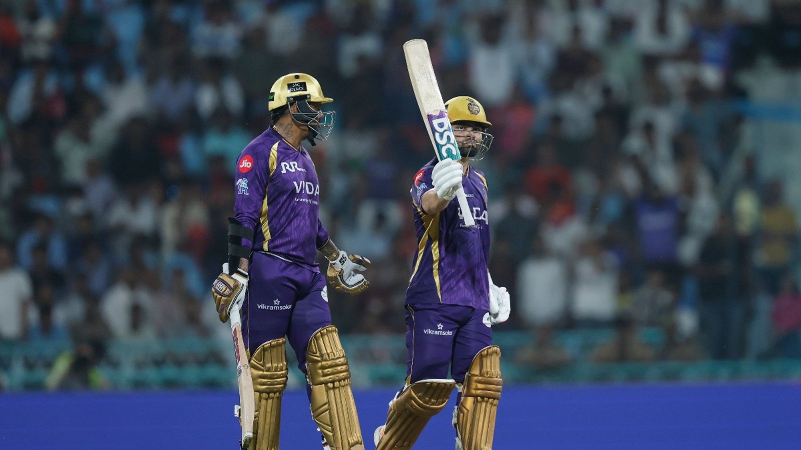 IPL 2026: Rinku-Narine's wizardry helps KKR snatch stunning win over LSG in Super Over thriller KKR's Rinku Singh (R) and Sunil Narine in frame. (IPL)