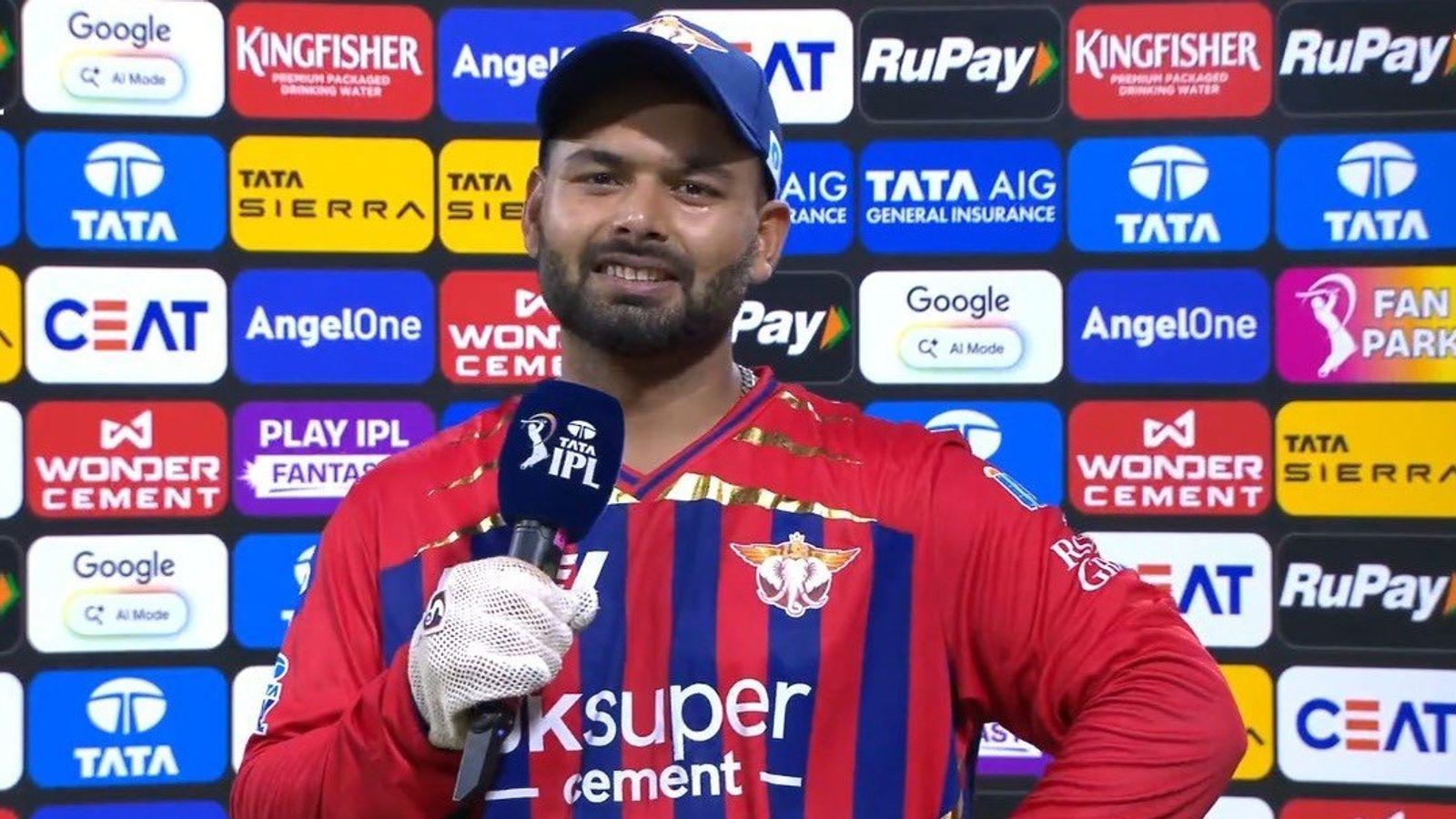 'Too many minds doesn't make it easy on the ground': Rishabh Pant explains call to give Digvesh Rathi last over vs Rinku Singh LSG captain Rishabh Pant speaks to the broadcasters during IPL 2026.