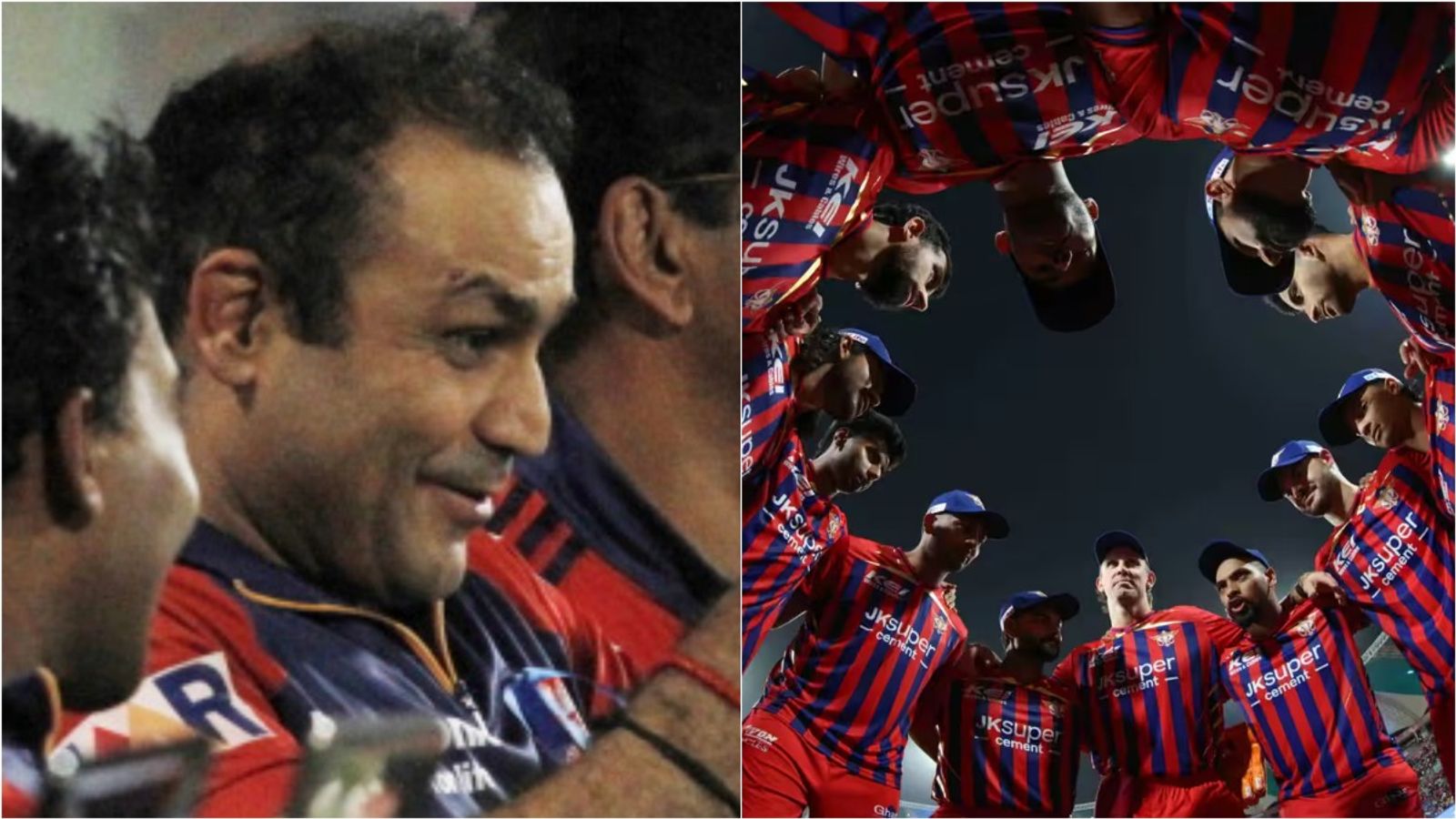 'Inka kya dimaag nahi chalta?': Virender Sehwag lashes out at LSG coaching staff for chasing despite batting failures Former India opener Virender Sehwag; LSG captain Rishabh Pant talks to his teammates during team huddle in IPL 2026.