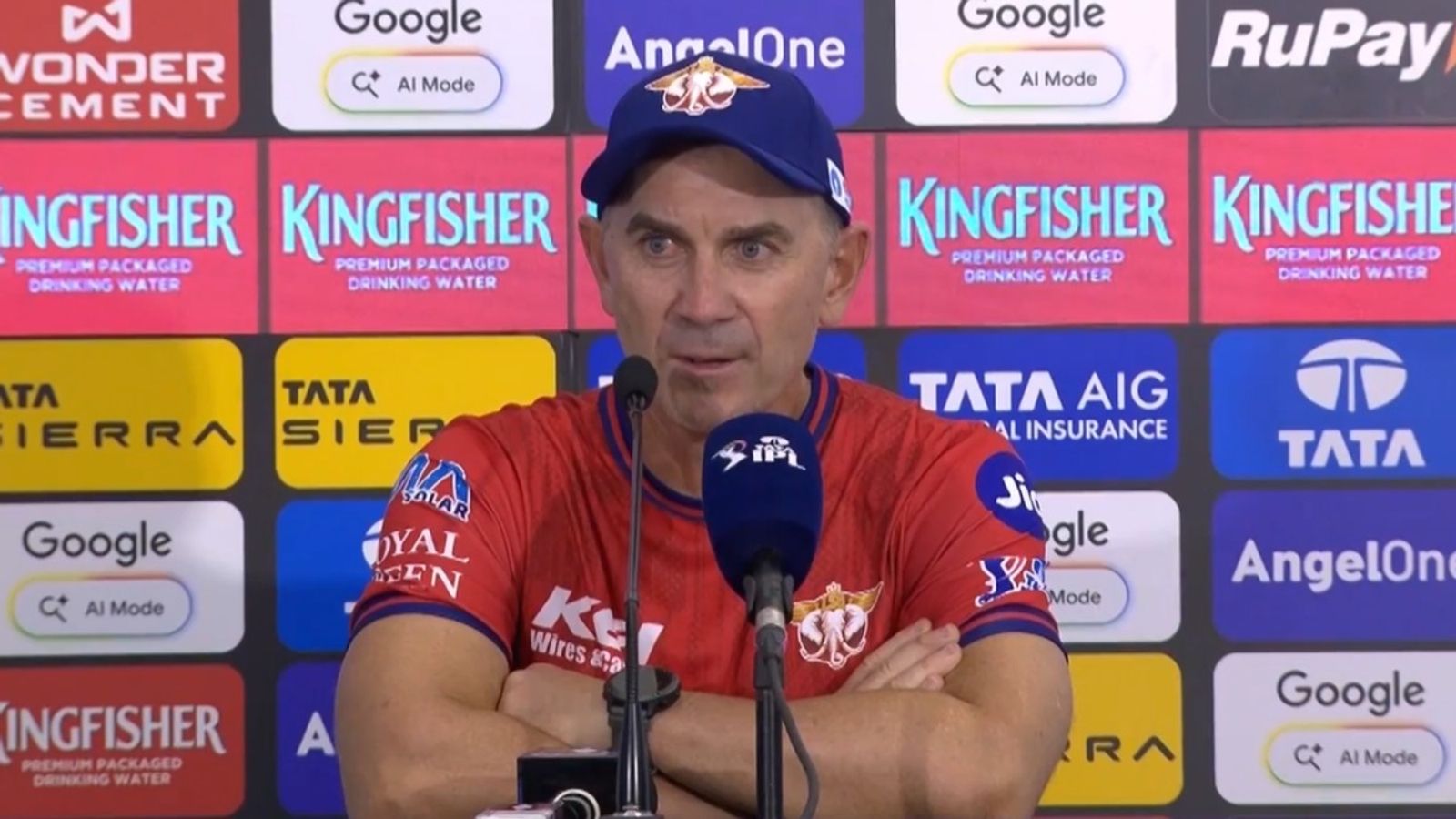 'It's incredibly frustrating': LSG head coach Justin Langer slams batters for 5th consecutive loss LSG head coach Justin Langer speaks at the post-match press conference on April 26.