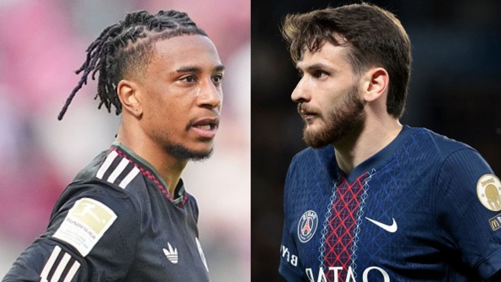 Bayern Munich vs PSG Champions League semifinal schedule: Date, time, live stream (UK, USA, India) & more Michael Olise, Khvicha Kvaratskhelia in the frame (Images via Getty)