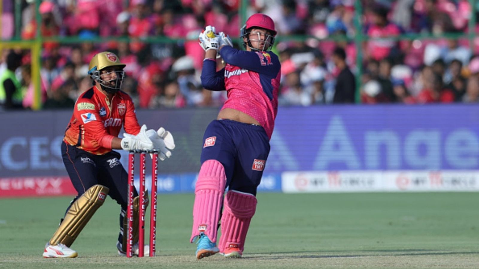 PBKS vs RR Live Streaming: Match Details, Head-to-Head, Playing XI, Pitch Report and Mullanpur Weather Update Vaibhav Sooryavanshi of Rajasthan Royals play a shot during the 2025 IPL match against Punjab Kings at Sawai Mansingh Stadium on May 18, 2025, in Jaipur, India.