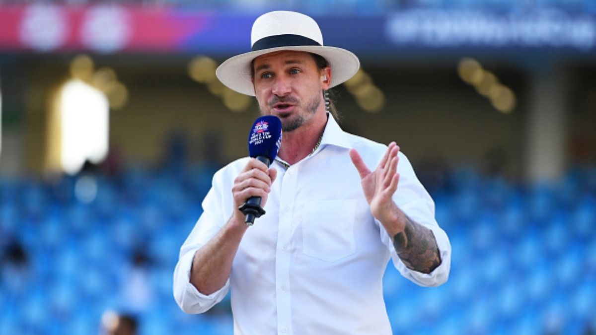 'Don't practice enough to have answers': Steyn slams batters for 'genuine fear' from these 4 pacers Commentator Dale Steyn looks on ahead of the ICC Men's T20 World Cup semi-final match between Pakistan and Australia at Dubai International Stadium on November 11, 2021 in Dubai, United Arab Emirates.