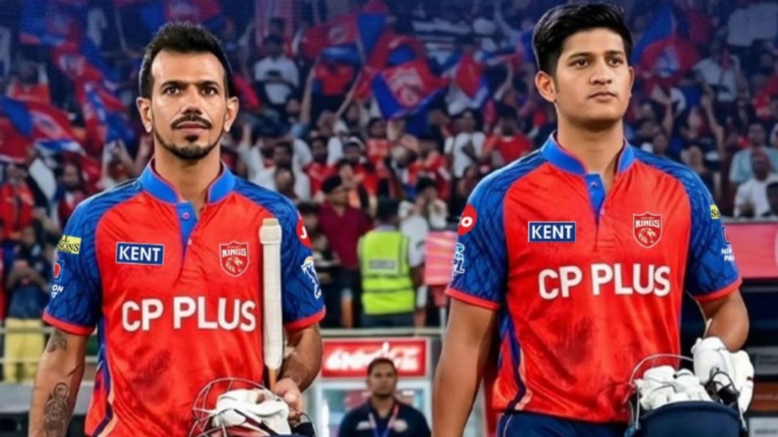 Yuzvendra Chahal asks PBKS co-owner Preity Zinta for chance to open batting with Priyansh Arya vs Rajasthan Royals An AI-generated image of Punjab Kings' Yuzvendra Chahal, Priyansh Arya walking out to open the innings posted by the leg-spinner.