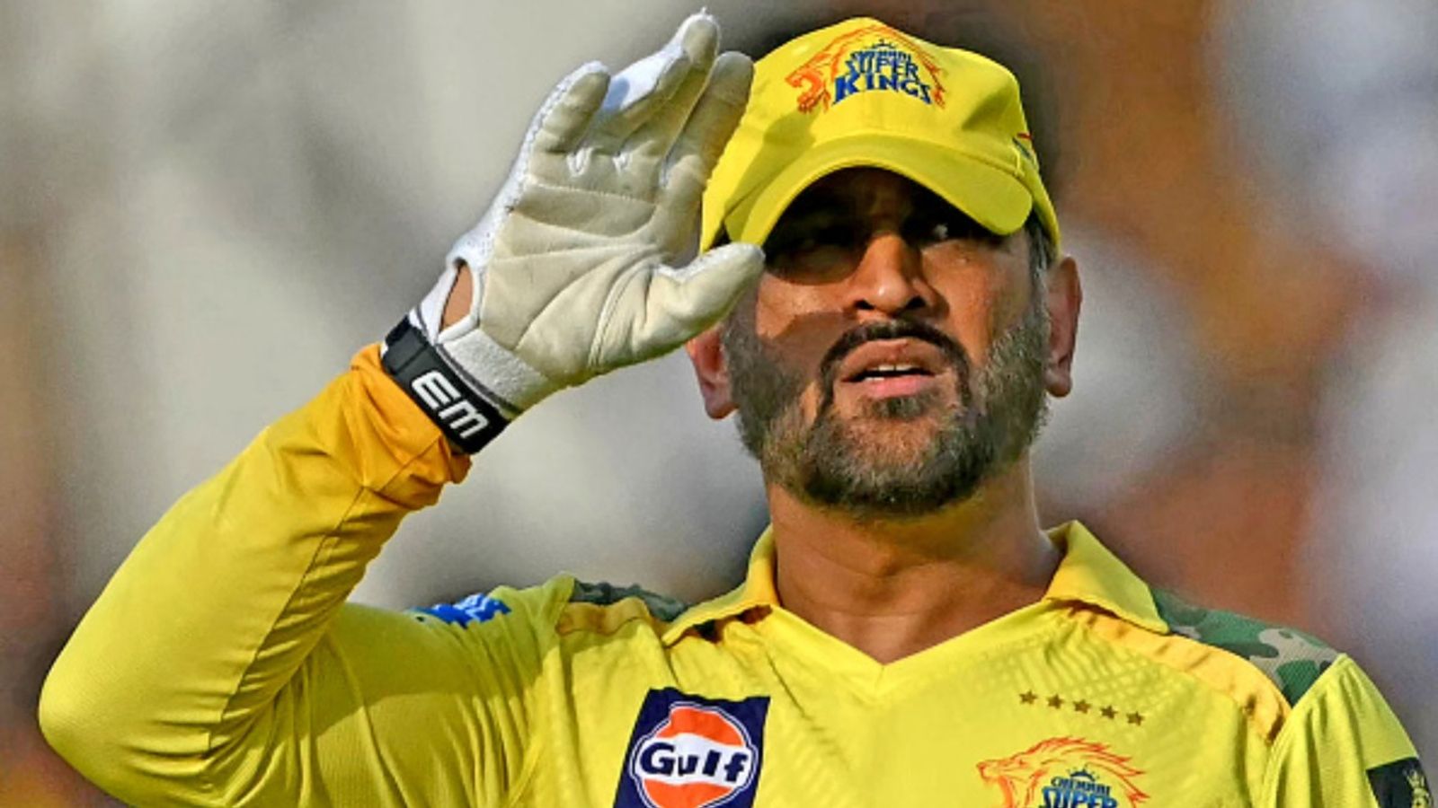 "If CSK gets out of the tournament, then MS Dhoni might play": Ex-CSK star makes bold prediction MS Dhoni in the frame (via Getty)