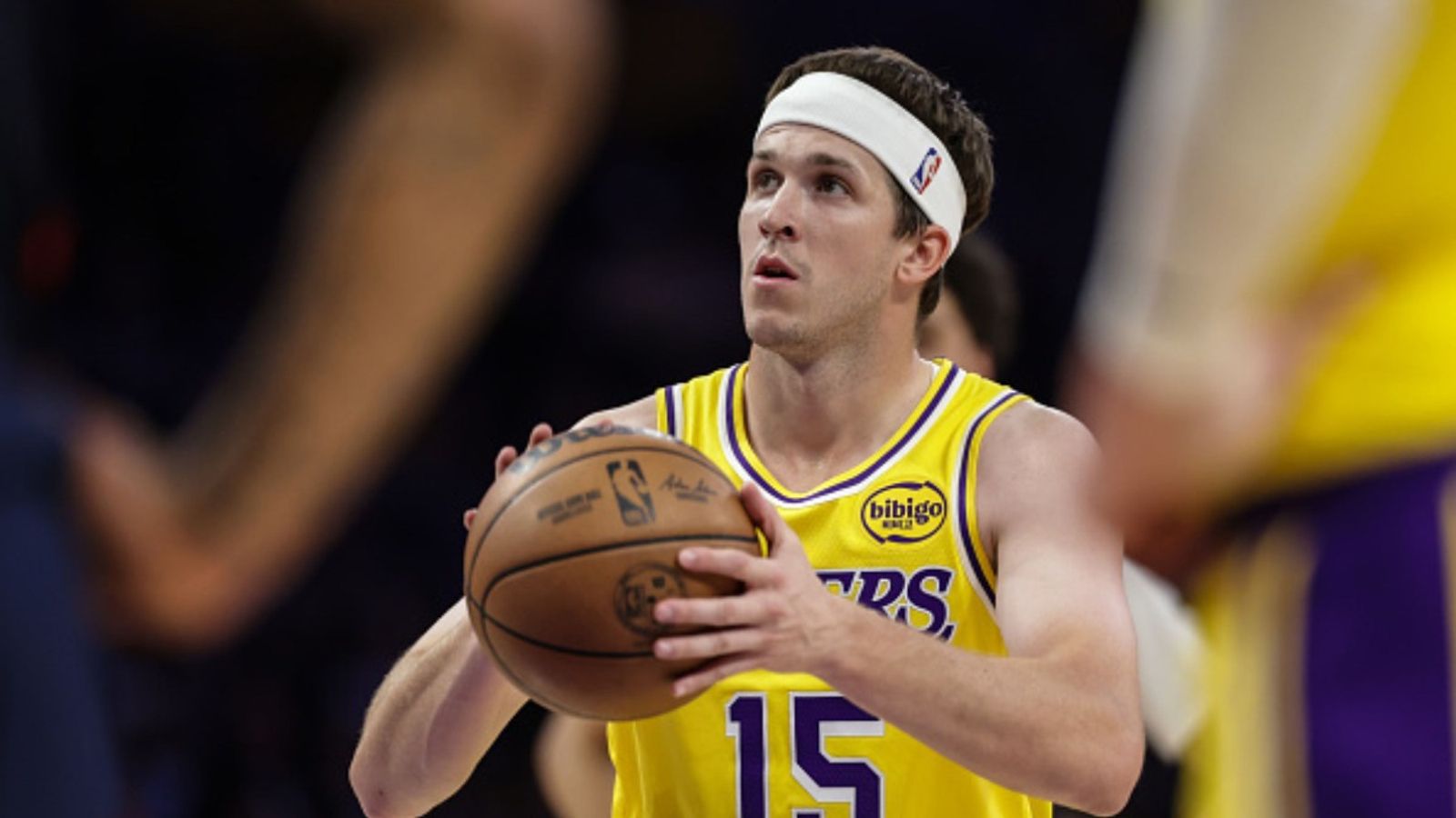 Will Austin Reaves play Game 5? Huge update on Lakers star ahead of NBA Playoffs vs Rockets Austin Reaves in the frame (Image via Getty)