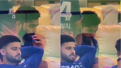 Riyan Parag caught vaping in the dressing room during Rajasthan Royals' run chase, set to face sanctions Riyan Parag