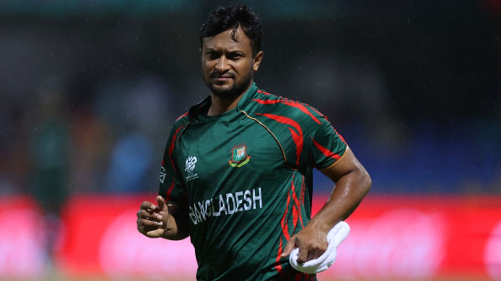 Shakib Al Hasan calls Bangladesh’s T20 World Cup back out a 'major blunder', says 'I think that's a...' Shakib Al Hasan in the frame (via Getty)