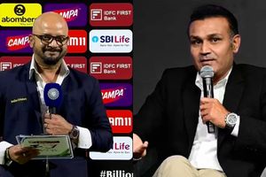 Virender Sehwag's bizarre 'Red Bull' remark leaves Murali Kartik stunned in awkward discussion SportsTak
