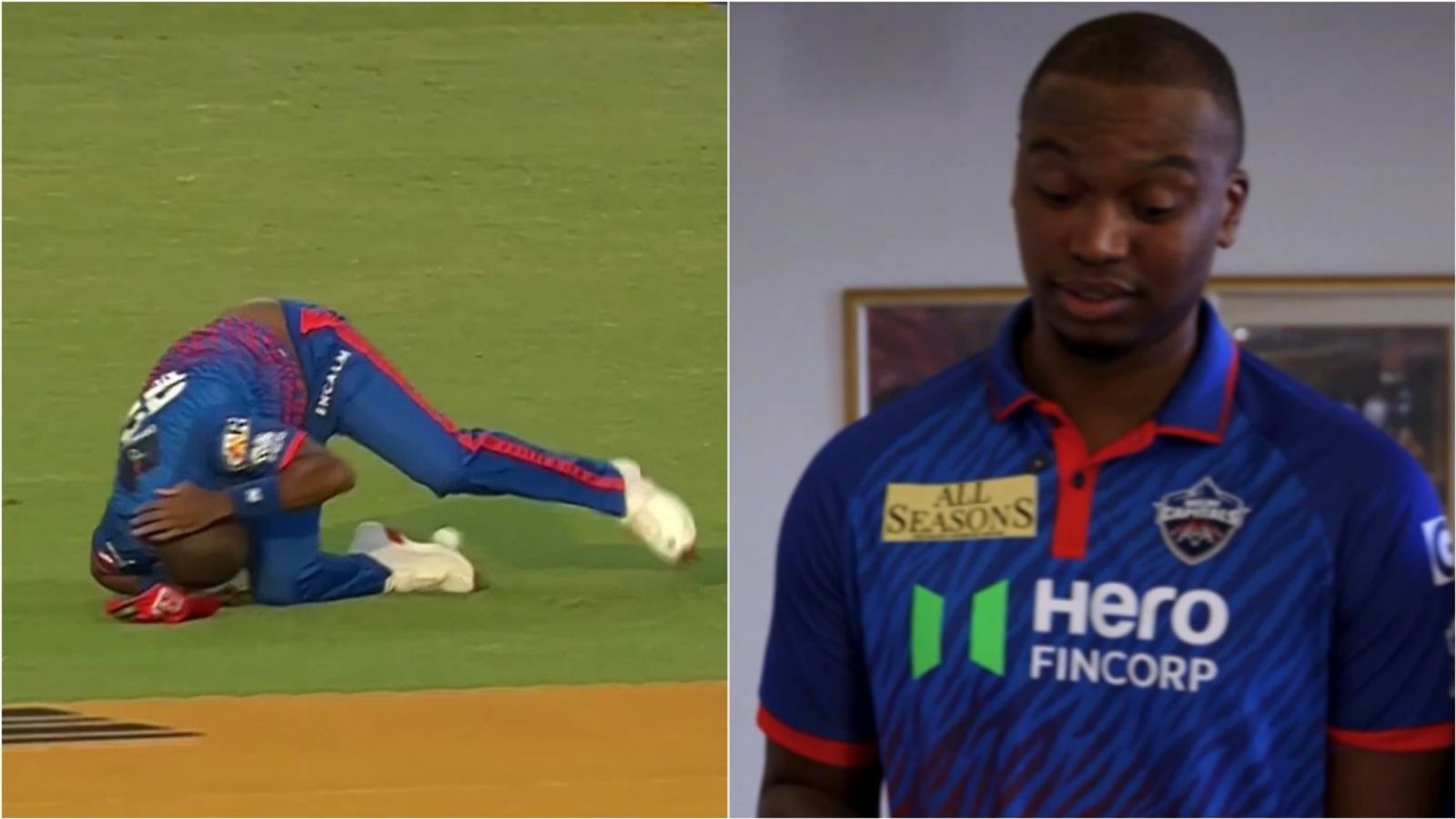 'That day when I fell, I thought I was cooked': Lungi Ngidi opens up about neck injury in fun video Delhi Capitals bowler Lungi Ngidi.