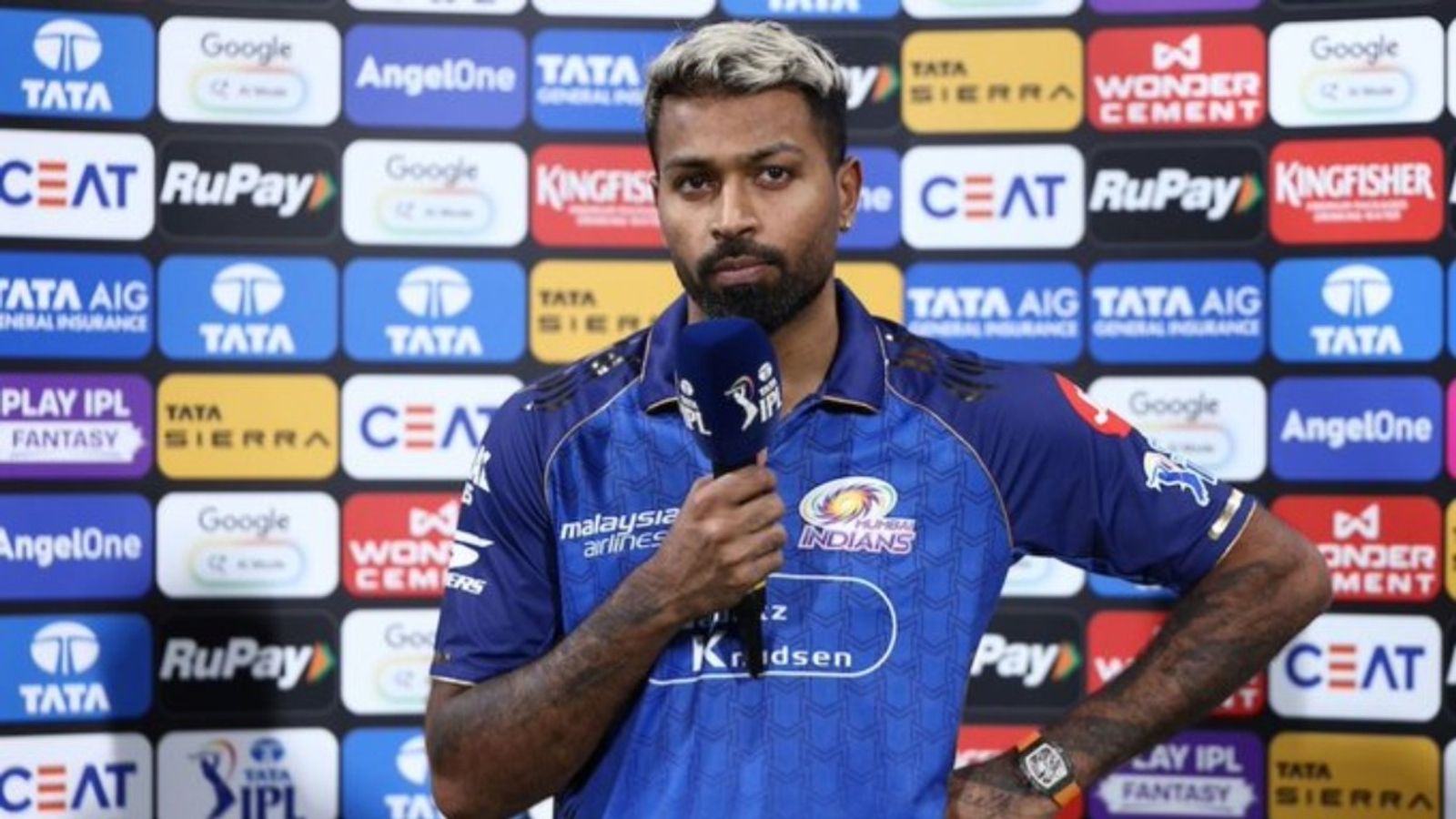 IPL 2026: Amid MI slump, former cricketer backs Hardik Pandya says 'don’t behave like...' Hardik Pandya in this frame. (X)