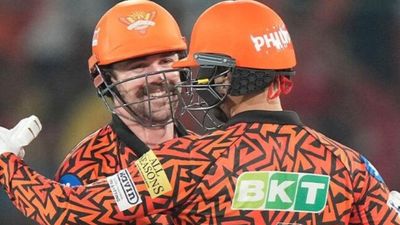 'I haven’t played with a better spin-hitting batter ever': Travis Head's big words for SRH teammate SRH's star opener Travis Head (L) and Abhishek Sharma in frame. (Screenshot)