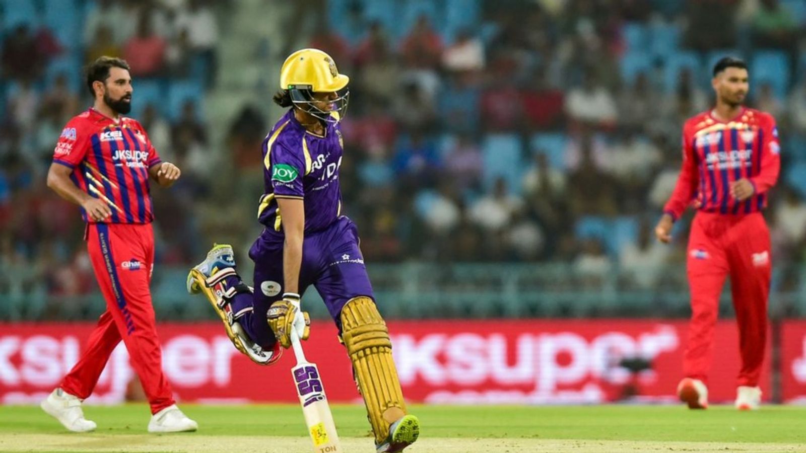 MCC breaks silence on Angkrish Raghuvanshi's controversial dismissal against LSG KKR's Angkrish Raghuvanshi in this frame. (X)