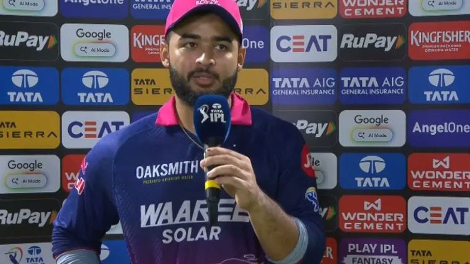 Former India all-rounder unhappy with BCCI's lenient punishment on Riyan Parag vaping row, says 'if action isn’t taken...' Vaping Row: Riyan Parag in this frame. (Screengrab)