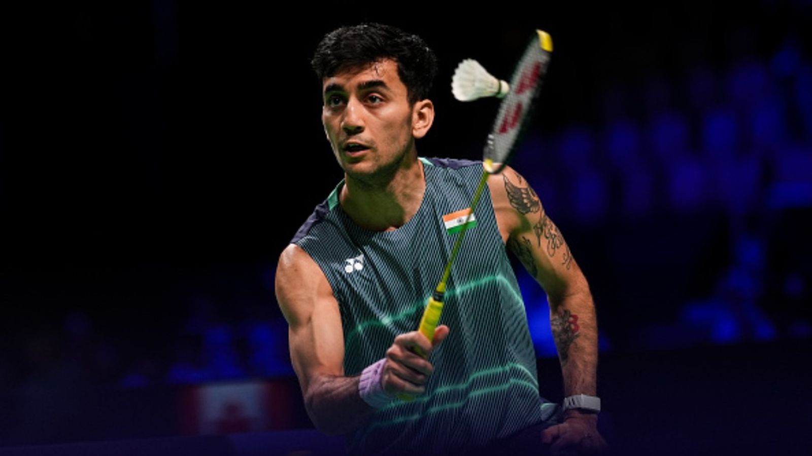 Thomas Cup quarterfinals: Lakshya Sen outwits World No. 6 Chou Tien Chen, India leads 1-0 Lakshya Sen in the frame (via Getty)