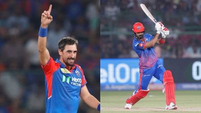 IPL 2026: Starc-Rahul-Nissanka's magic helps DC bulldoze RR by 7 wickets, wrap up 226-run chase in style DC's Mitchell Starc (L) and KL Rahul in frame. (Screenshot)