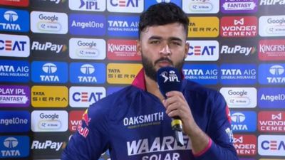 'I don't think I need to answers any critics': Riyan Parag's message to naysayers after 50-ball 90 following vaping controversy Riyan Parag