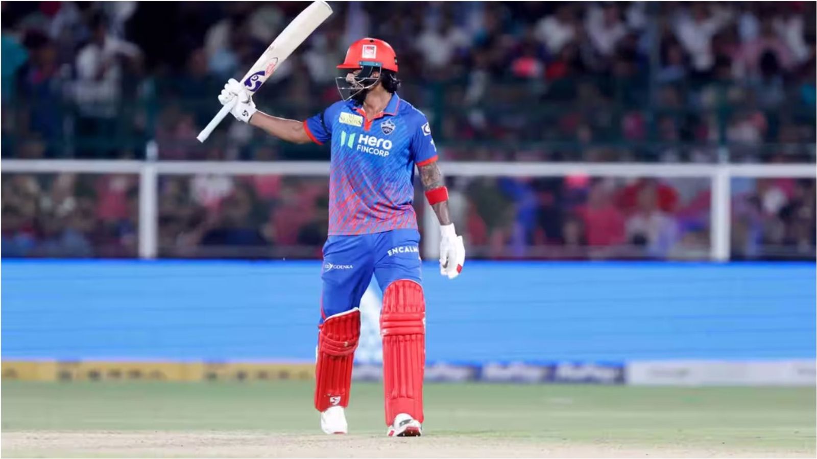 After POTM heroics vs RR, KL Rahul makes big revelation, says 'dressing room’s always been...' KL Rahul in this frame. (BCCI/IPL)