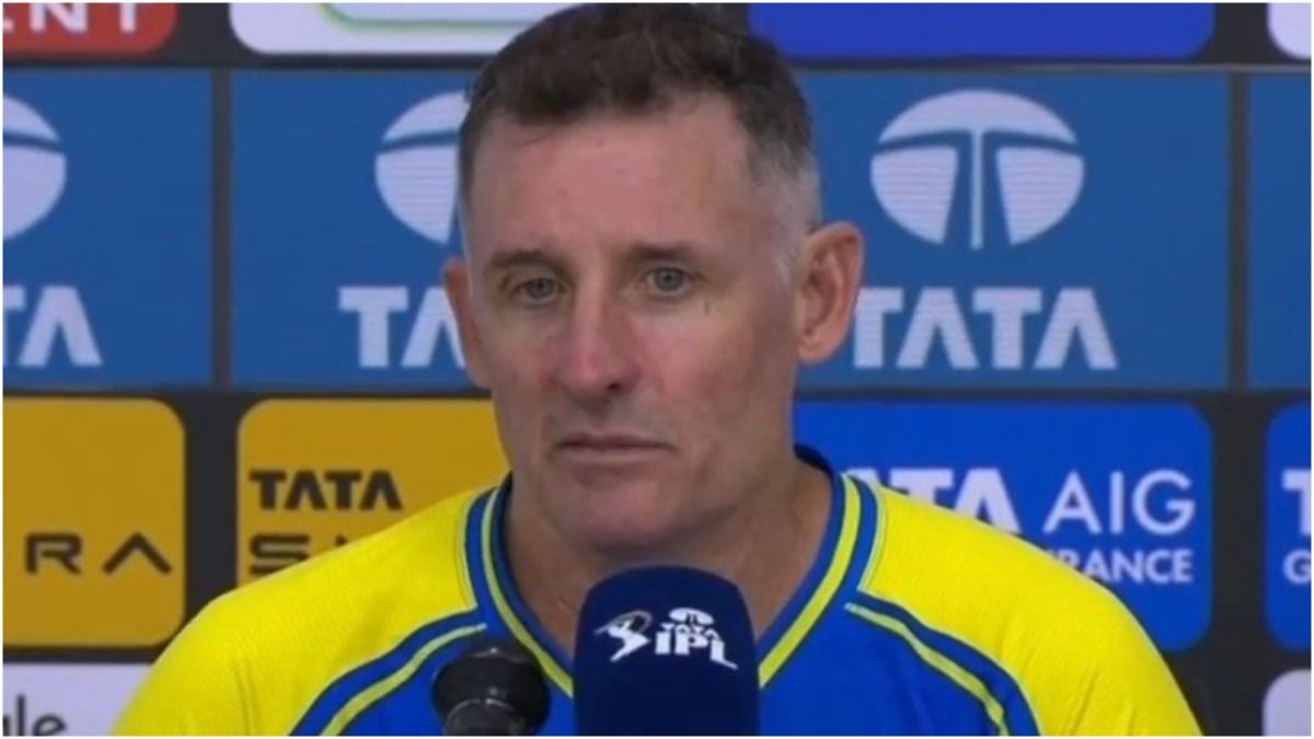 CSK batting coach Michael Hussey