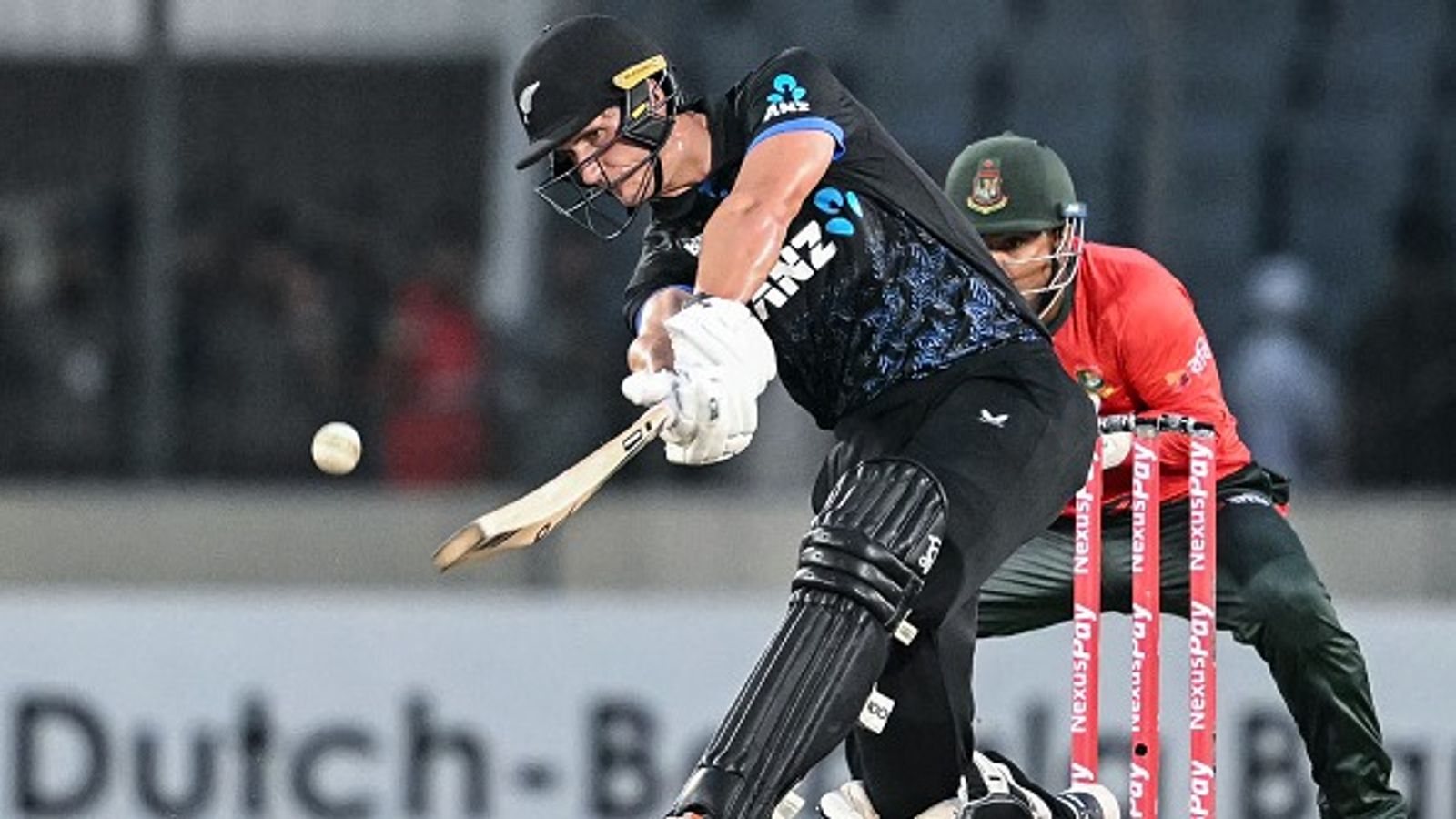 Clarkson, Jacobs steer New Zealand 6-wicket win over Bangladesh via DLS method to level T20I series 1-1 New Zealand's Bevon Jacobs (L) in action in this frame. (Getty)