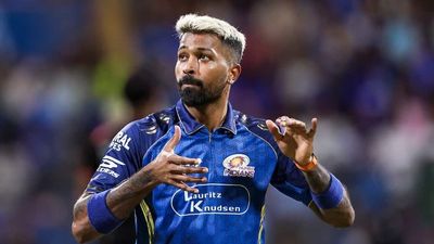 EXPLAINED: How can MI still qualify for IPL 2026 playoffs despite 8-wicket thrashing against CSK MI captain Hardik Pandya in frame. (X)