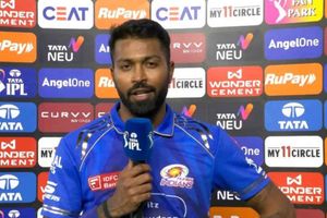 'We would've had to throw some fireballs to get them out': Heartbroken Hardik Pandya after 8-wicket defeat to CSK SportsTak