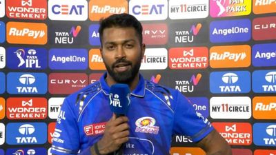 'We would've had to throw some fireballs to get them out': Heartbroken Hardik Pandya after 8-wicket defeat to CSK Hardik Pandya