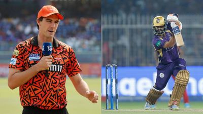 IPL 2026: Nitish Kumar Reddy-less SRH decide to bat against KKR, know playing XIs Pat Cummins and Ajinkya Rahane in this frame. (X)