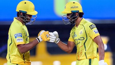 Can CSK qualify for IPL 2026 playoffs? Cheteshwar Pujara has a straight-forward answer CSK's Urvil Patel (L) and Ruturaj Gaikwad in this frame. (Screenshot)