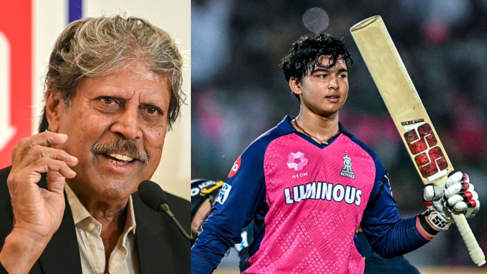 Kapil Dev drops his take on growing hype of Vaibhav Sooryavanshi, says, 'I try to make sense' Kapil Dev and Vaibhav Sooryavanshi in the frame (via Getty)