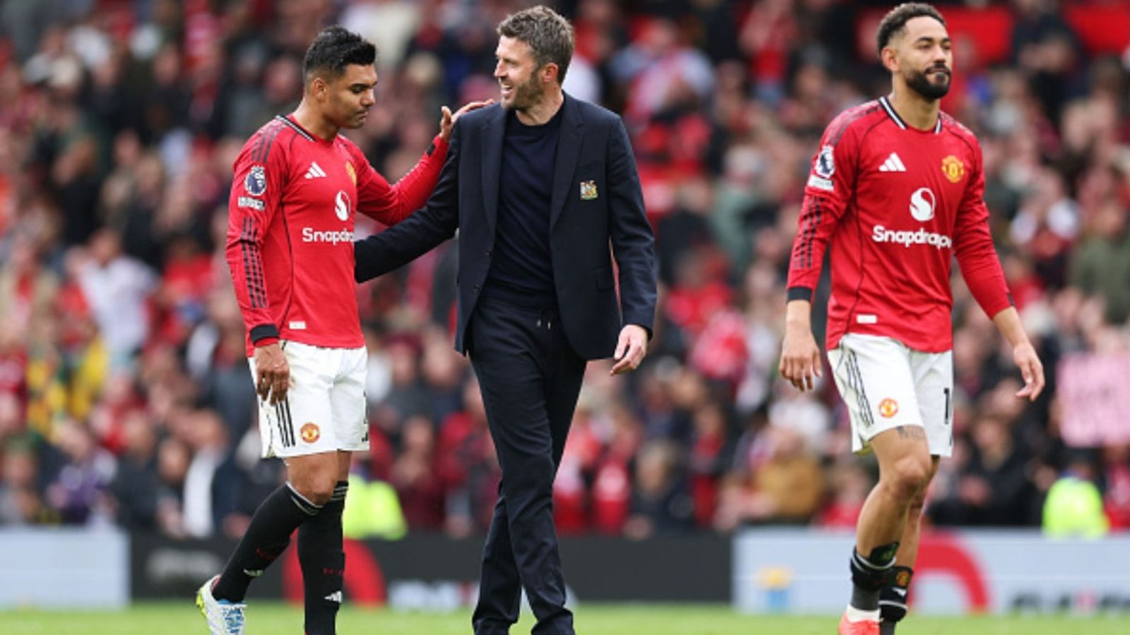 Michael Carrick's masterclass as Man United interim manager; four months that redefined Red Devils Man United, Michael Carrick in the frame (Image via Getty)