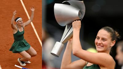 Watch: Ukrainian star Marta Kostyuk claims first WTA 1000 title with spectacular backflip celebration Ukrainian star Marta Kostyuk claims first WTA 1000 title with spectacular backflip celebration