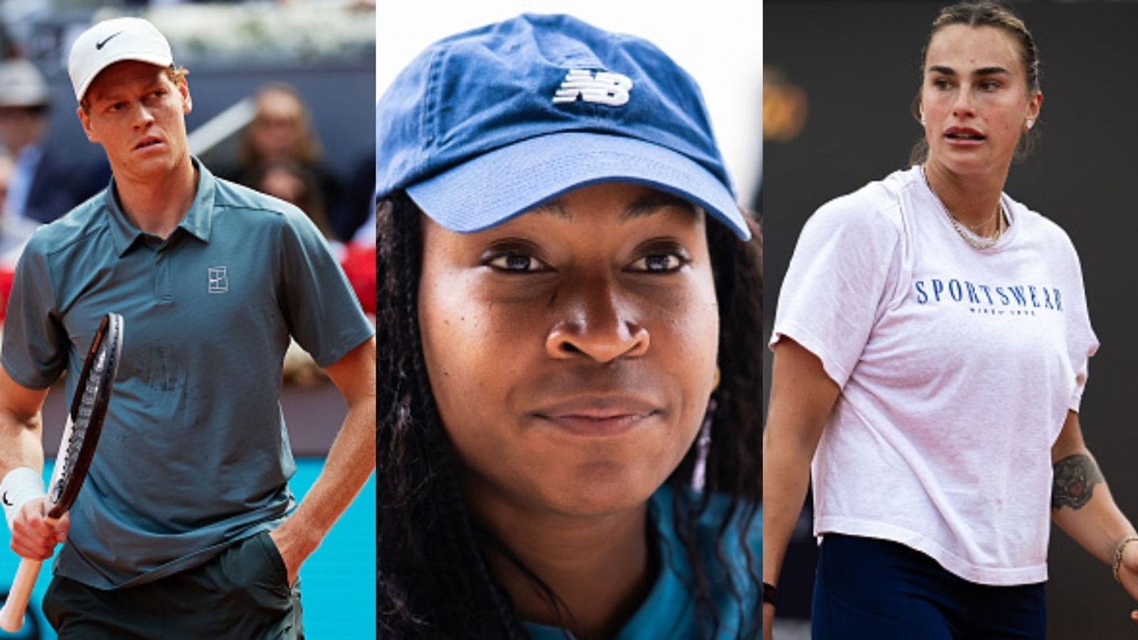 Aryna Sabalenka threatens French Open boycott over prize money dispute; reunites with Coco Gauff & Jannik Sinner Jannik Sinner, Coco Gauff, Aryna Sabalenka in the frame (Images via Getty)