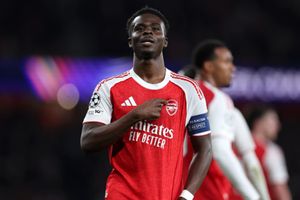 Watch: Arsenal star Bukayo Saka seemingly mocks Atlético Madrid after eliminating Simeone's team out of Champions League SportsTak