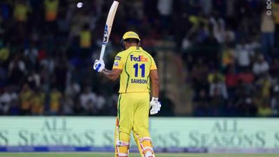 Sanju Samson surpasses Chris Gayle, becomes 3rd batter in IPL history to do this against an opponent in a season Sanju Samson