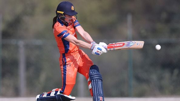 Netherlands' captain Babette de Leede in this frame. (Getty)