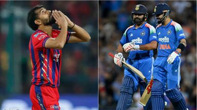 'Want to play with Virat and Rohit bhaiya at 2027 World Cup': LSG pacer Prince Yadav's big dream Prince Yadav, Rohit Sharma, Virat Kohli