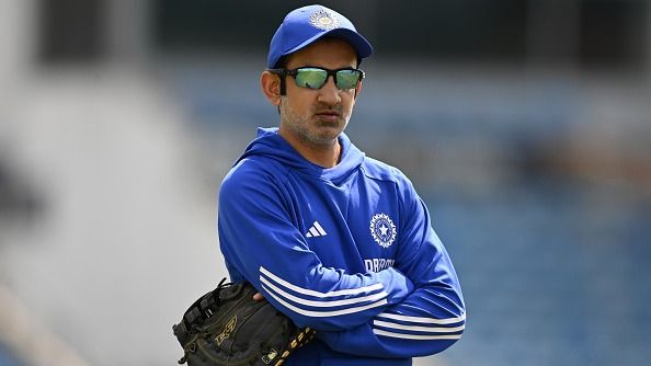 India's head coach Gautam Gambhir in this frame. (Getty)