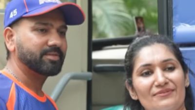 WATCH: Rohit Sharma reacts hilariously after fan's selfie request goes wrong, asks 'abhi kya karu mai?' Rohit Sharma in this frame. (Screengrab)