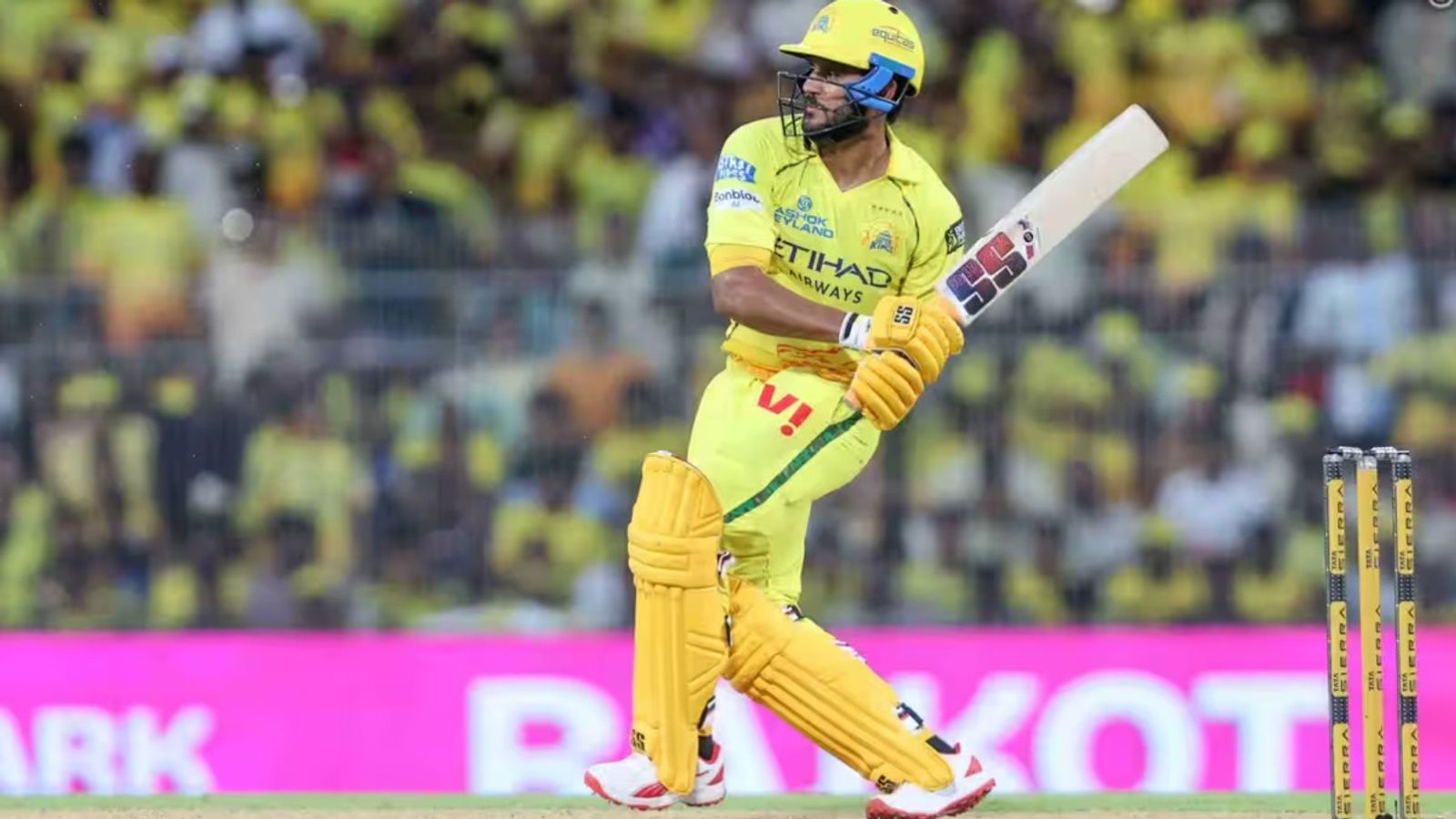 IPL 2026: Urvil's blitz helps CSK knock out LSG in 204-run chase, take strong step towards playoffs with 5-wicket win CSK's star pacer Urvil Patel in this frame. (Screenshot)