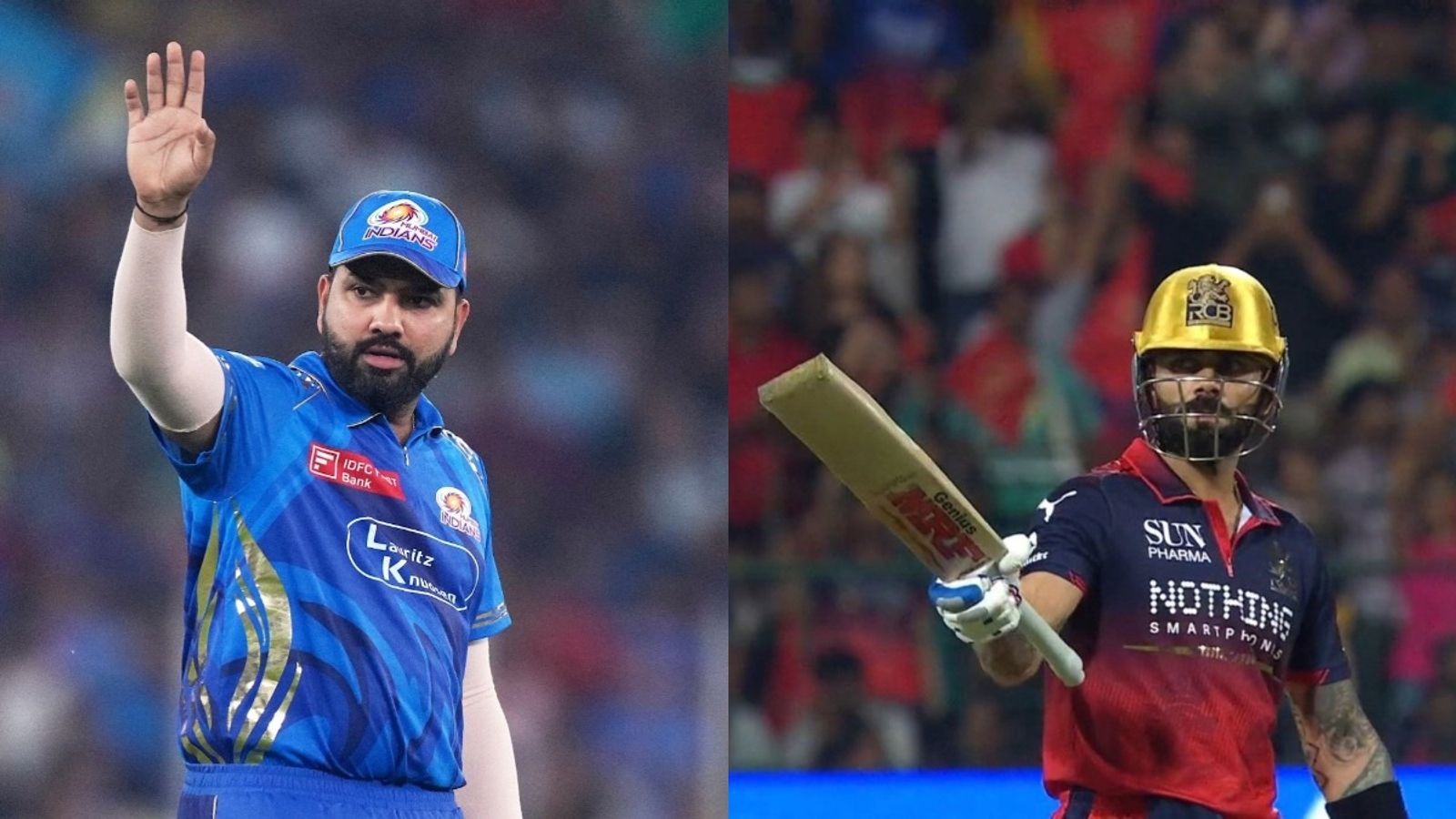 Virat Kohli-Rohit Sharma duo equals MS Dhoni’s iconic record during RCB vs MI IPL 2026 clash Mumbai Indians' Rohit Sharma (L) and Royal Challengers Bengaluru's Virat Kohli in frame. (X)