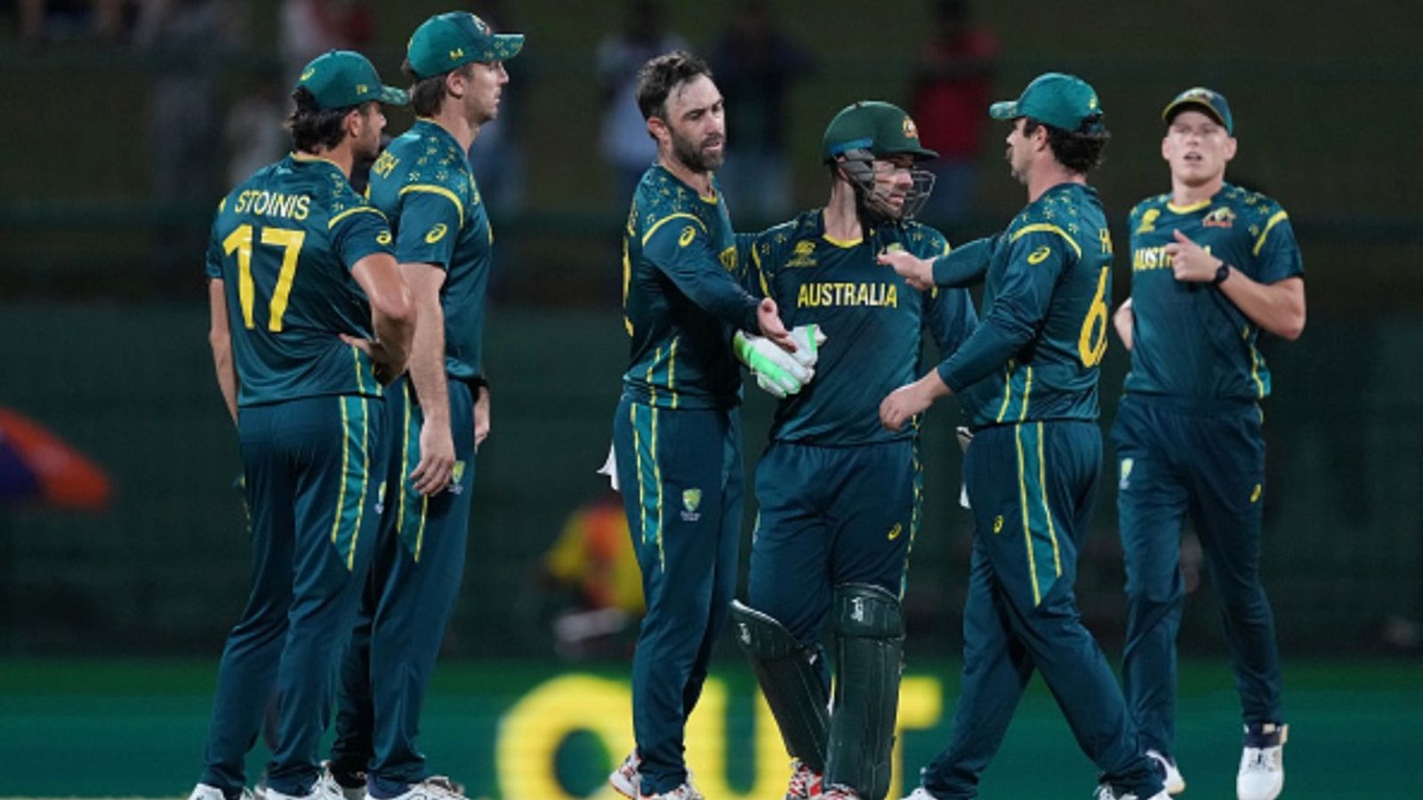 Australia announce T20I squad for Bangladesh series, 3 senior players dropped, retirement imminent? Glenn Maxwell of Australia celebrates the wicket of Wasim Ali of Oman during the ICC Men's T20 World Cup 2026 match at Pallekele Cricket Stadium on February 20, 2026 in Kandy, Sri Lanka.