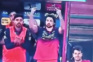 Did Tim David make an obscene gesture during MI vs RCB? Video creates buzz SportsTak
